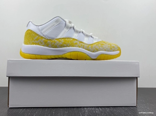Yellow WMNS AH7860-107 Snakeskin Low 11 Air Jordan 0825